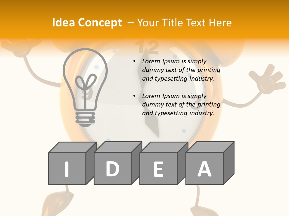 Danger Delay Sound PowerPoint Template