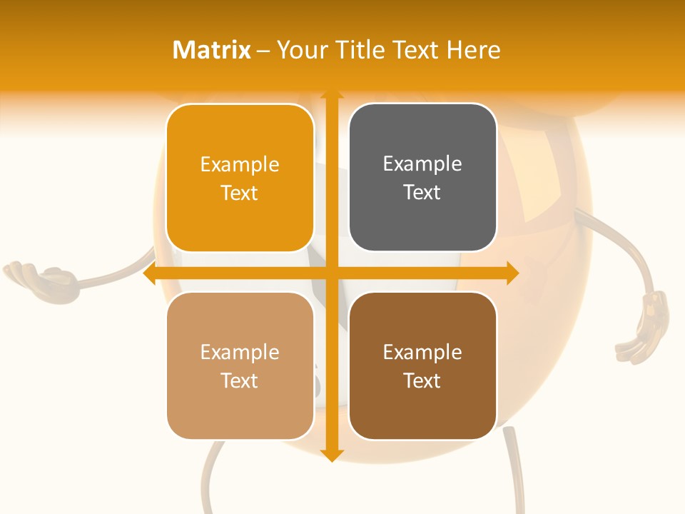 Gold Delay Time PowerPoint Template