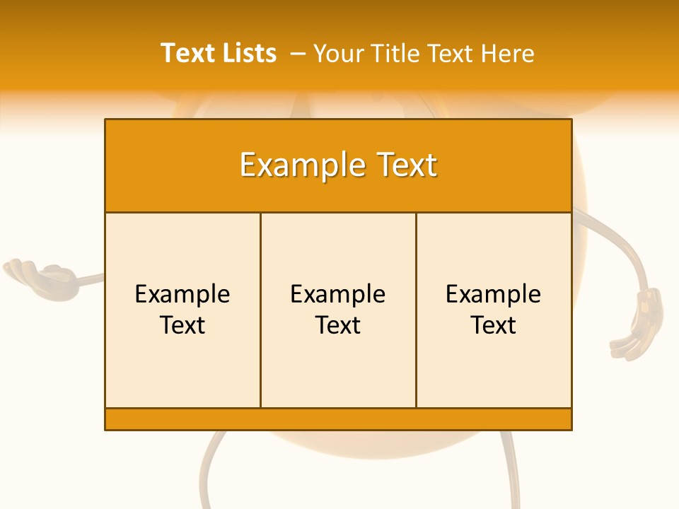 Gold Delay Time PowerPoint Template