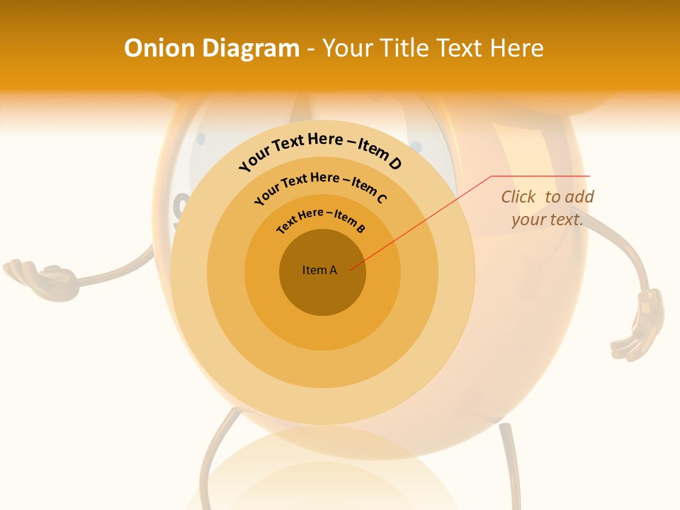 Gold Delay Time PowerPoint Template