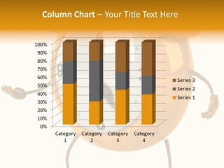 Gold Delay Time PowerPoint Template