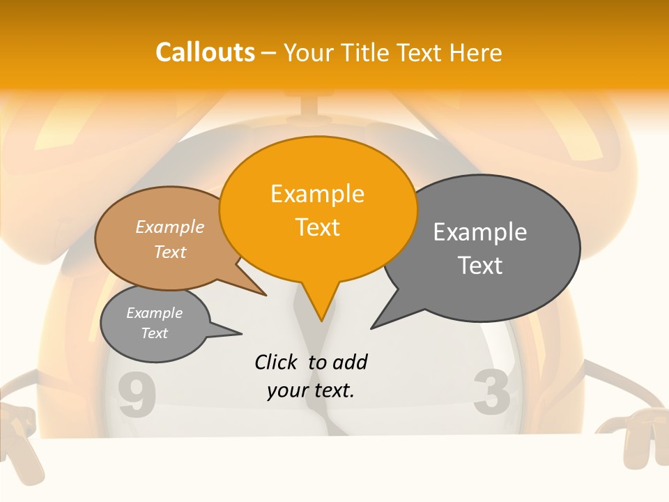 Sound Wake Object PowerPoint Template