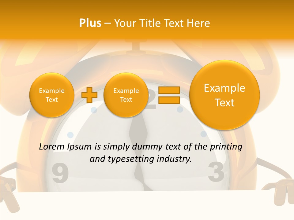 Sound Wake Object PowerPoint Template