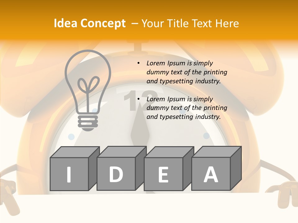 Sound Wake Object PowerPoint Template