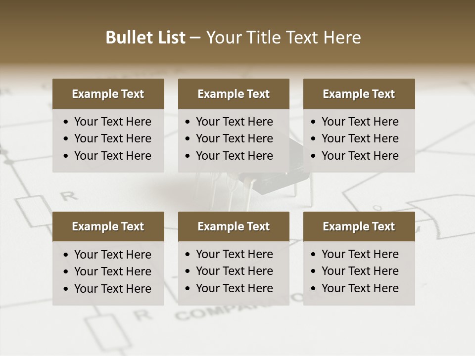 High Italy Electronic PowerPoint Template