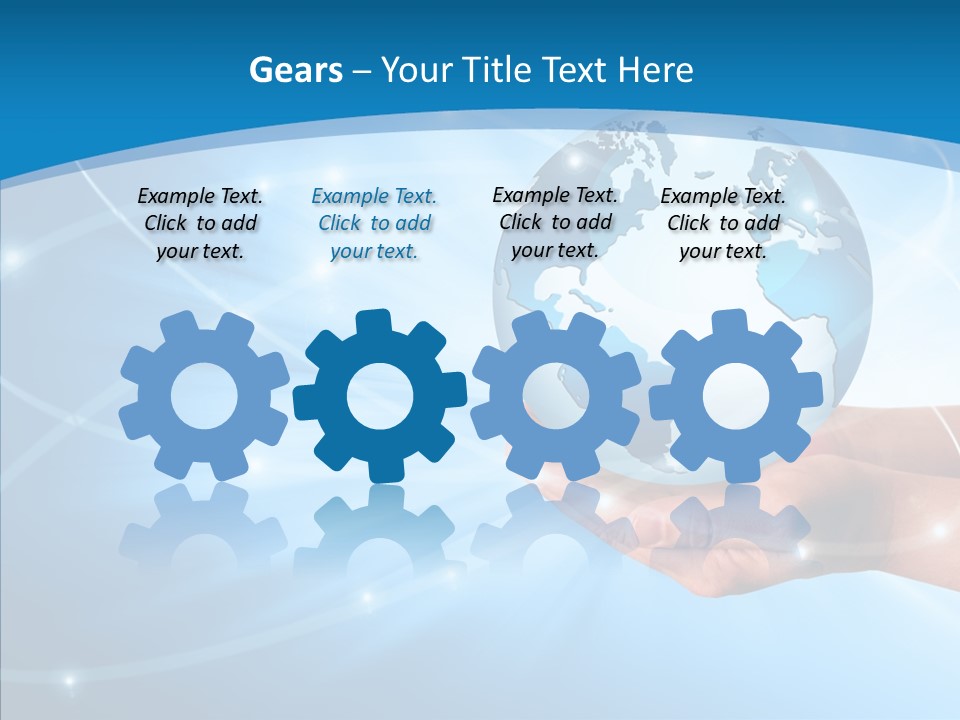 Commerce Software Website PowerPoint Template