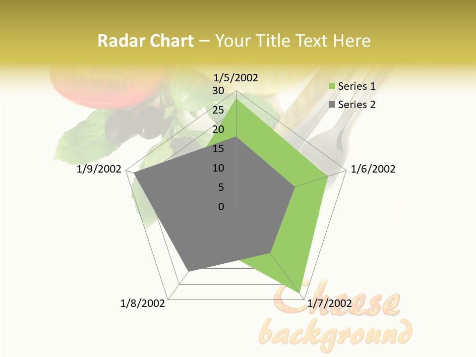 Glass Isolated Brie PowerPoint Template