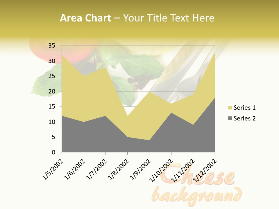 Glass Isolated Brie PowerPoint Template