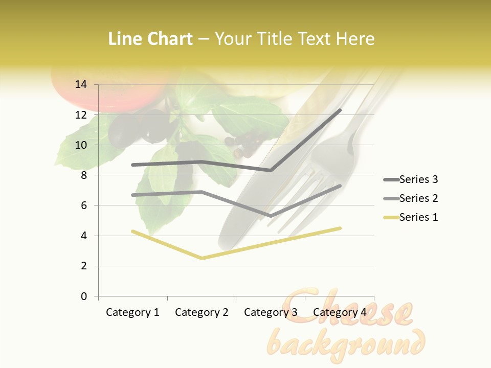 Glass Isolated Brie PowerPoint Template