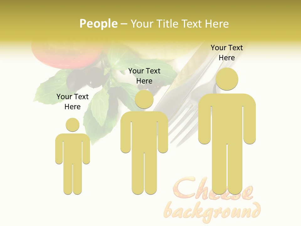 Glass Isolated Brie PowerPoint Template