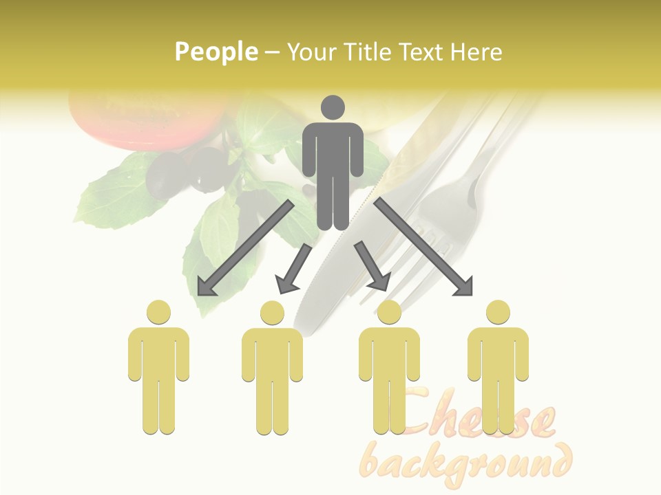 Glass Isolated Brie PowerPoint Template