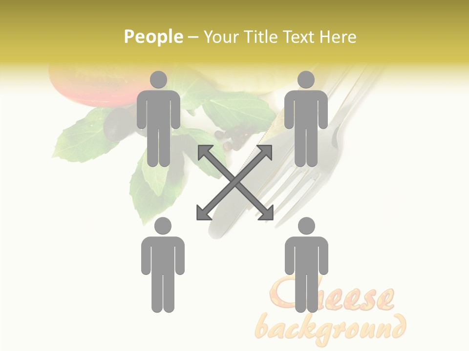 Glass Isolated Brie PowerPoint Template