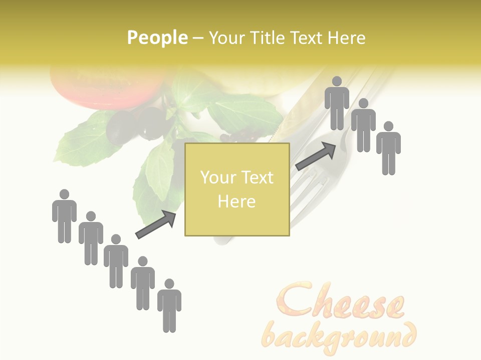 Glass Isolated Brie PowerPoint Template