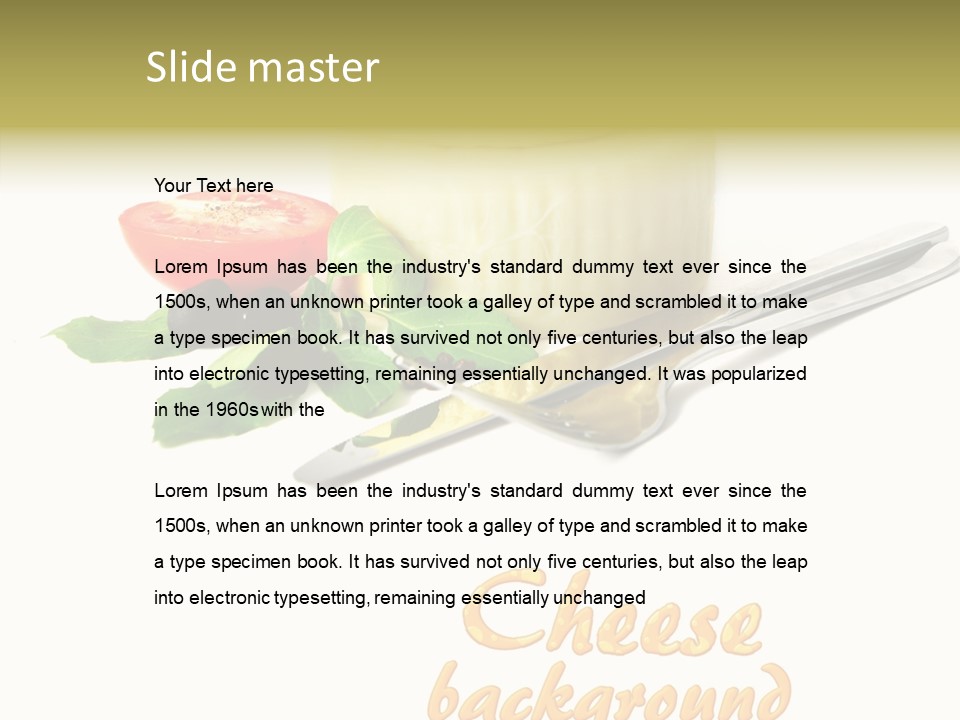 Various Picnic Variation PowerPoint Template