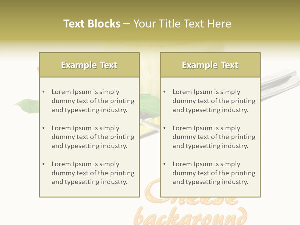 Various Picnic Variation PowerPoint Template