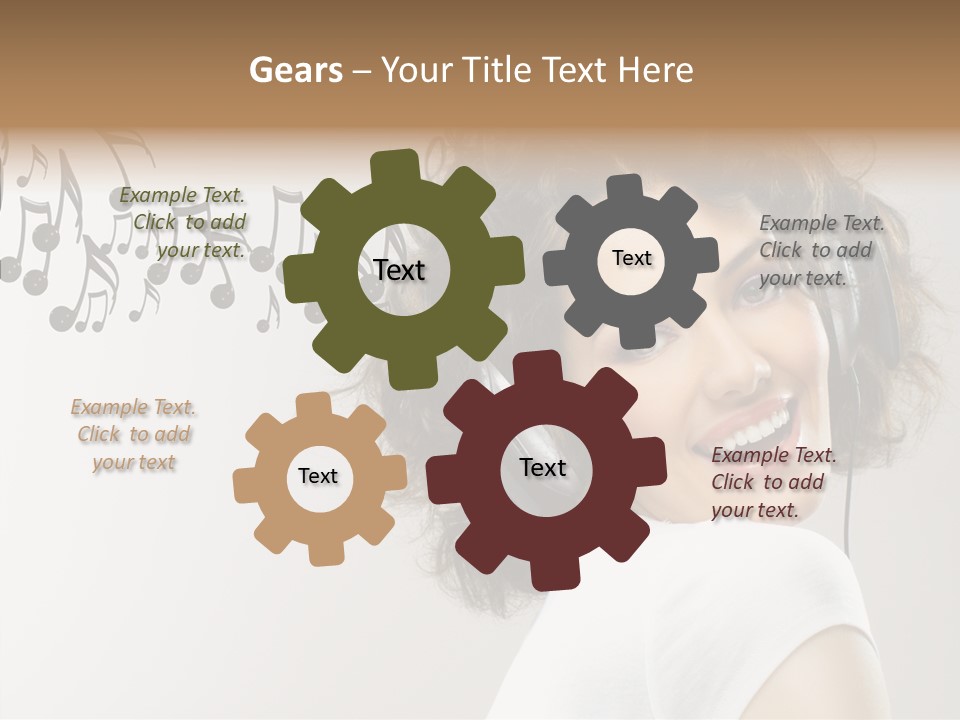 Studio Party Singing PowerPoint Template