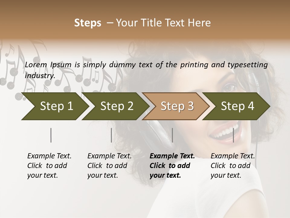 Studio Party Singing PowerPoint Template