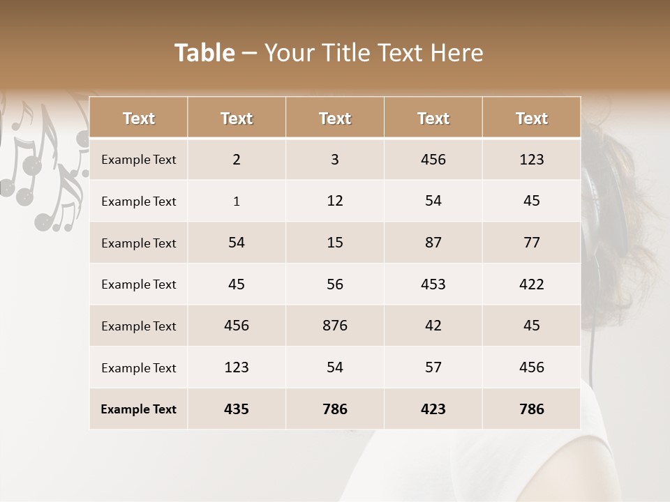 Studio Party Singing PowerPoint Template