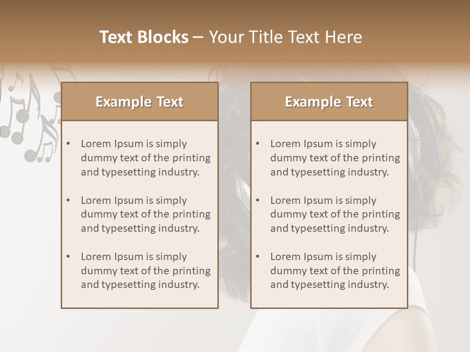 Studio Party Singing PowerPoint Template