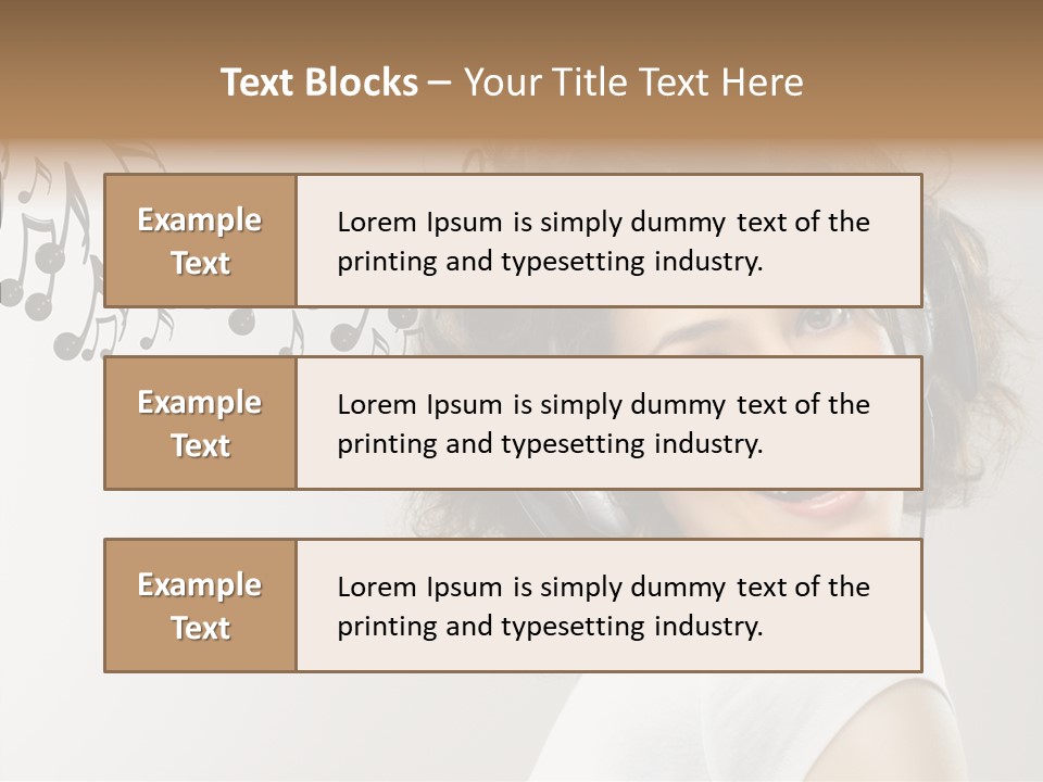 Studio Party Singing PowerPoint Template