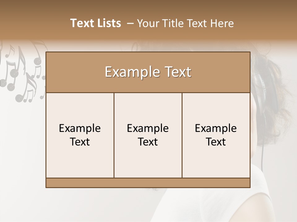 Studio Party Singing PowerPoint Template