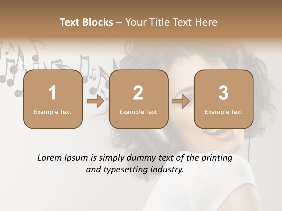 Studio Party Singing PowerPoint Template