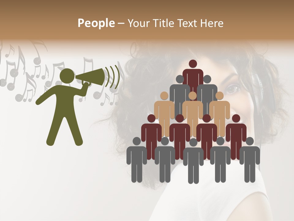 Studio Party Singing PowerPoint Template