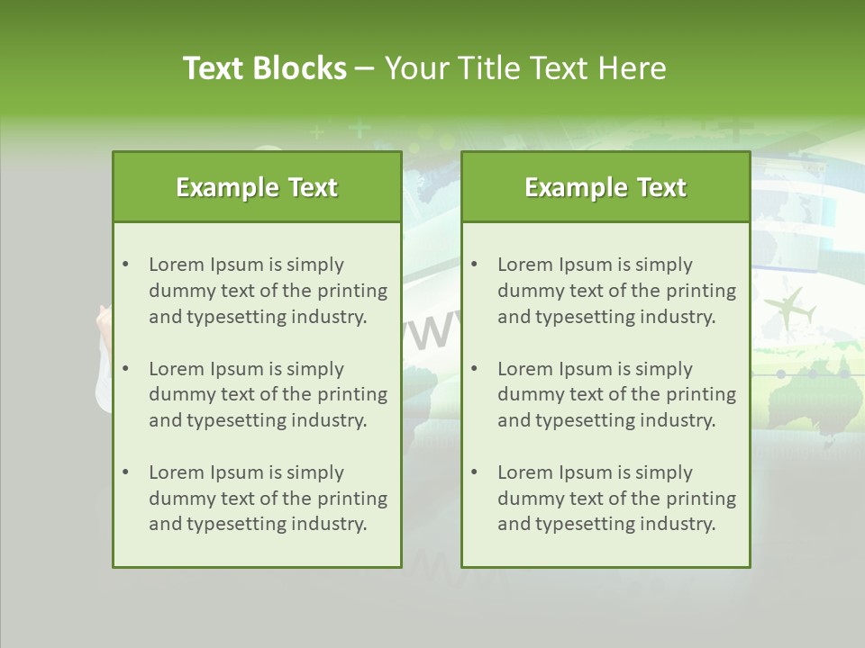 Data Surfing White PowerPoint Template