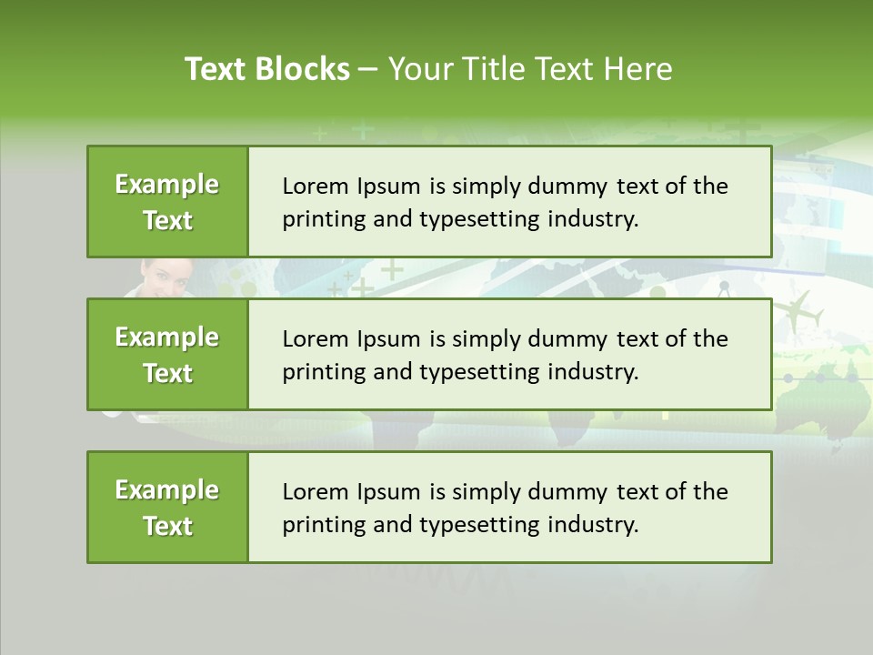 Data Surfing White PowerPoint Template