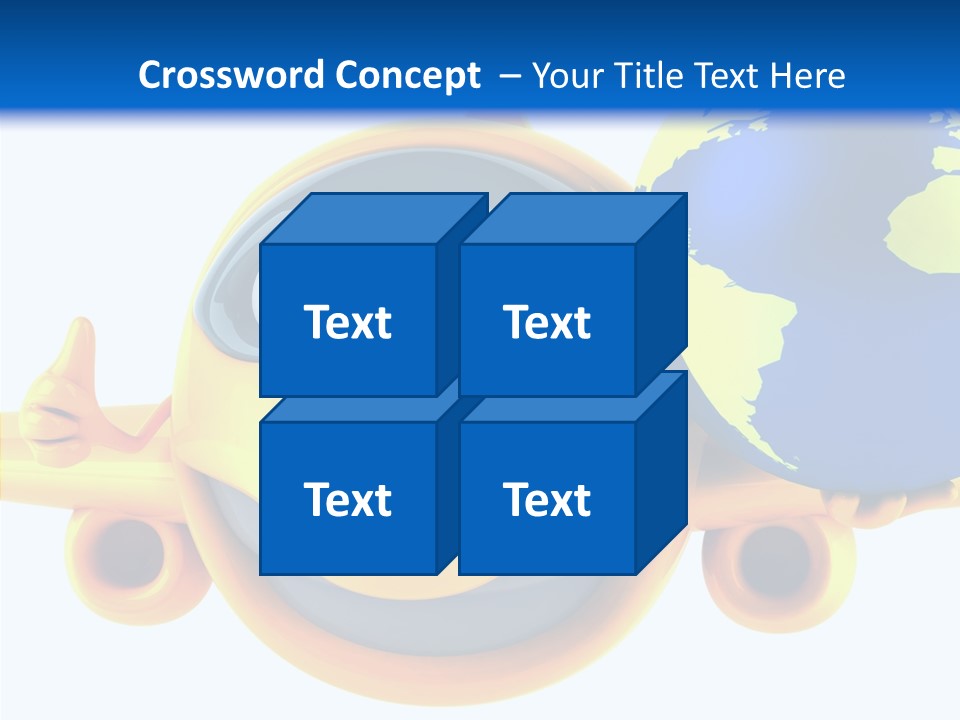 Wing Tourism Illustration PowerPoint Template