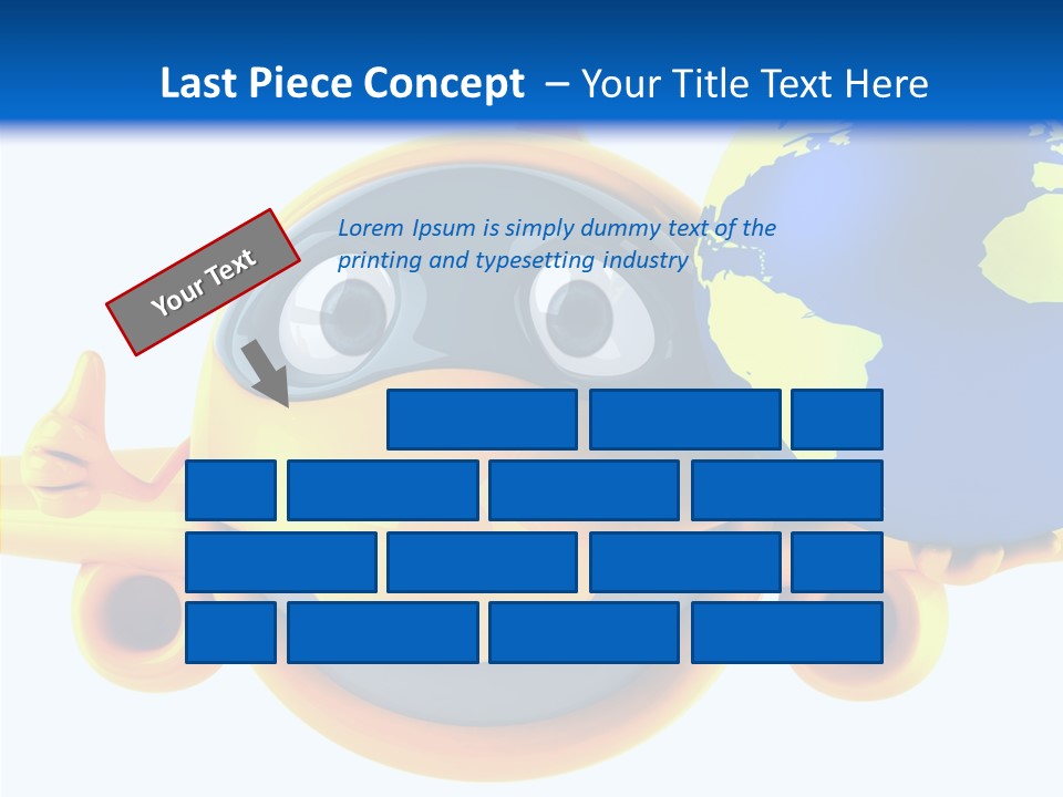 Wing Tourism Illustration PowerPoint Template