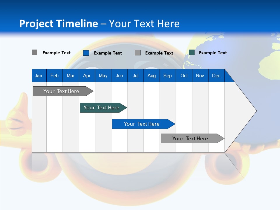 Wing Tourism Illustration PowerPoint Template