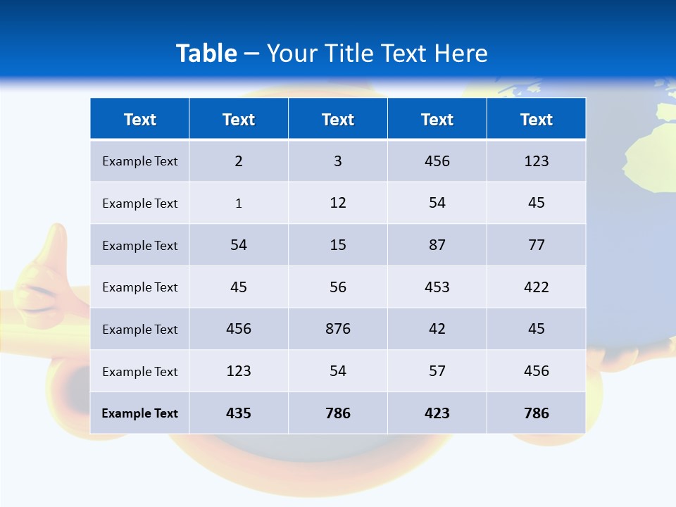 Wing Tourism Illustration PowerPoint Template