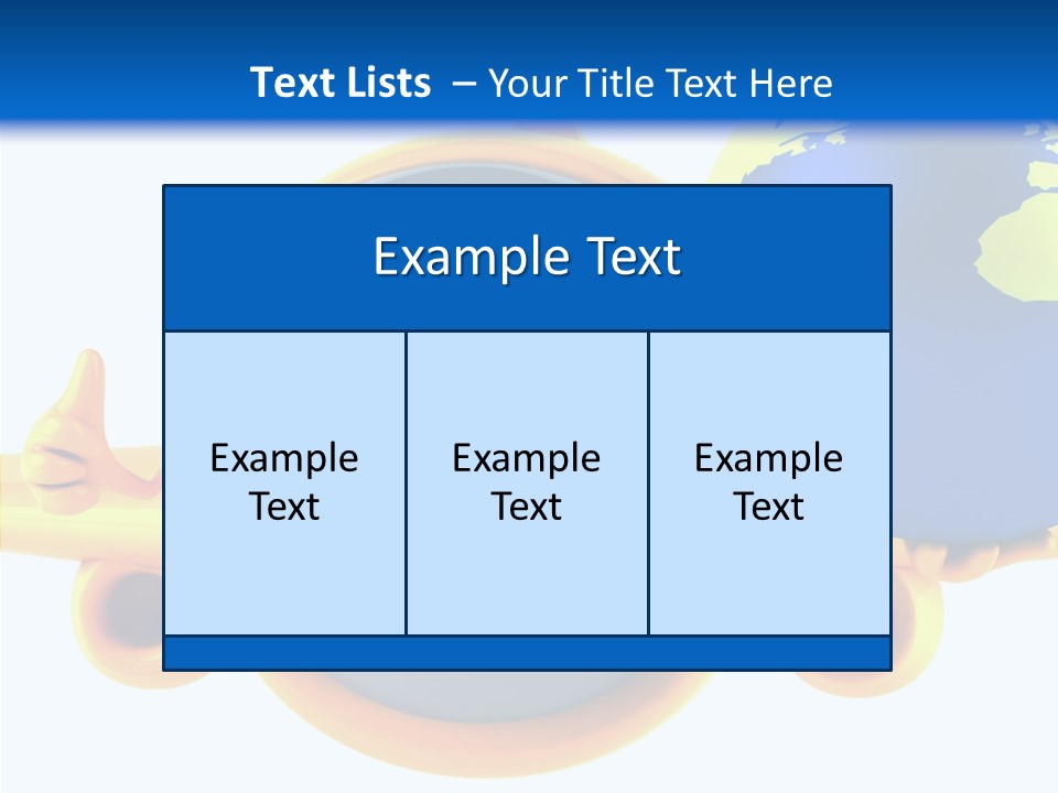 Wing Tourism Illustration PowerPoint Template