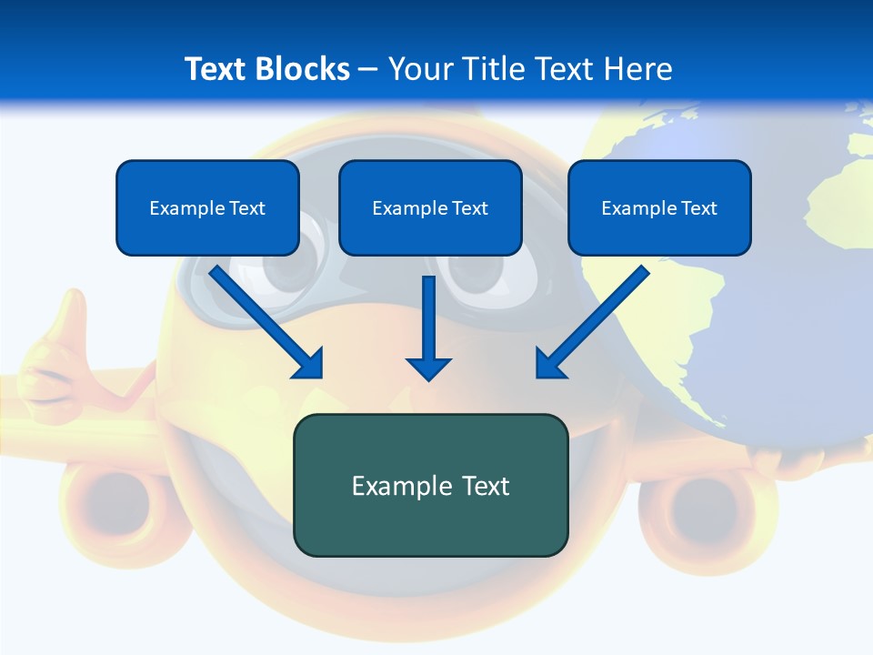 Wing Tourism Illustration PowerPoint Template