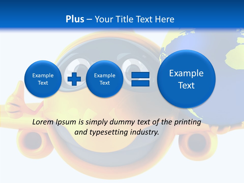 Wing Tourism Illustration PowerPoint Template