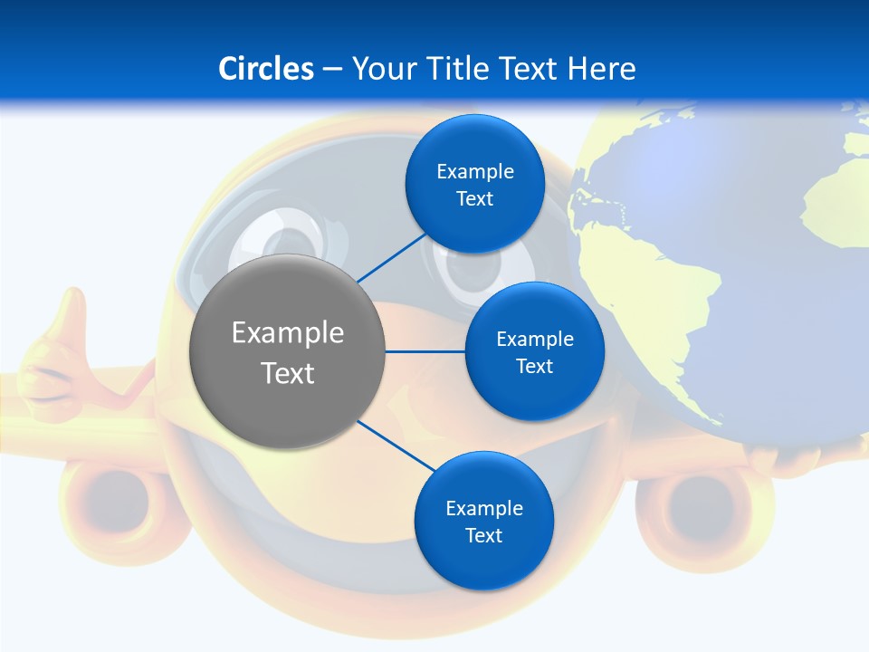 Wing Tourism Illustration PowerPoint Template