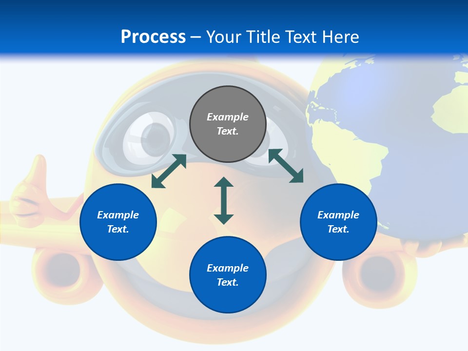 Wing Tourism Illustration PowerPoint Template