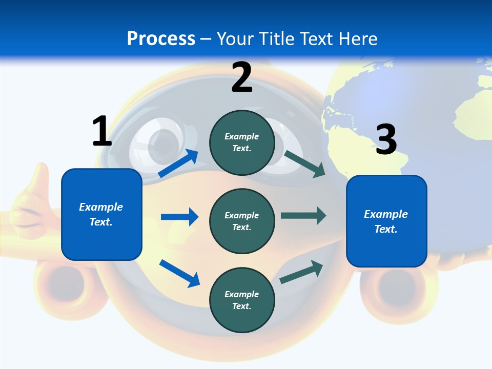 Wing Tourism Illustration PowerPoint Template