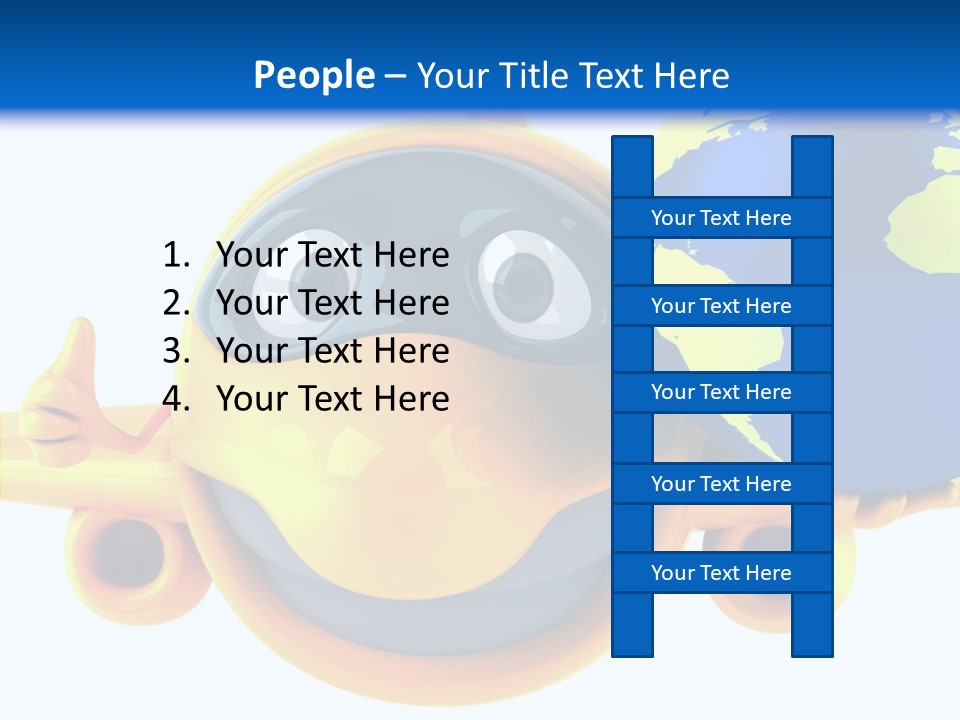 Wing Tourism Illustration PowerPoint Template