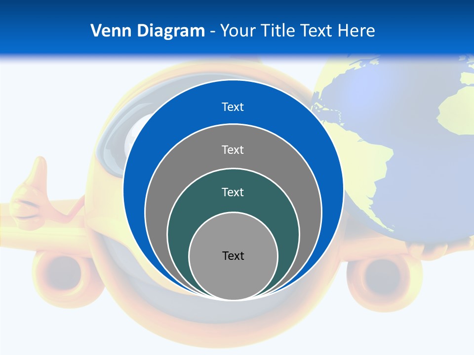 Wing Tourism Illustration PowerPoint Template
