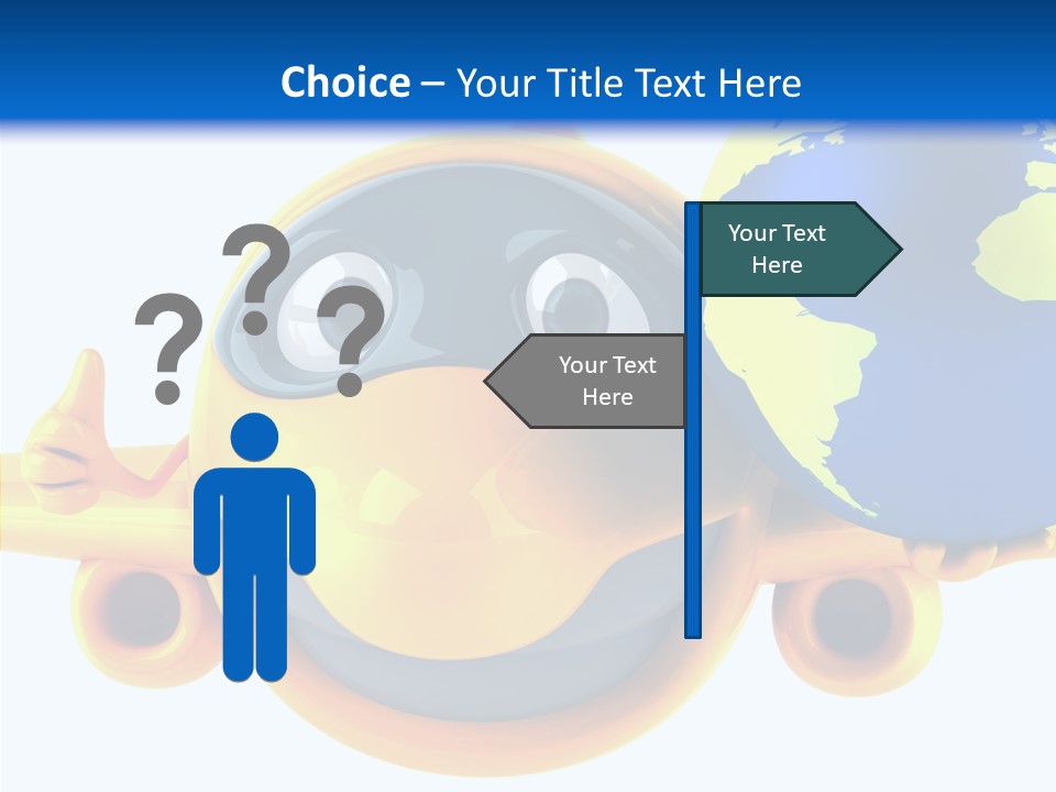 Wing Tourism Illustration PowerPoint Template