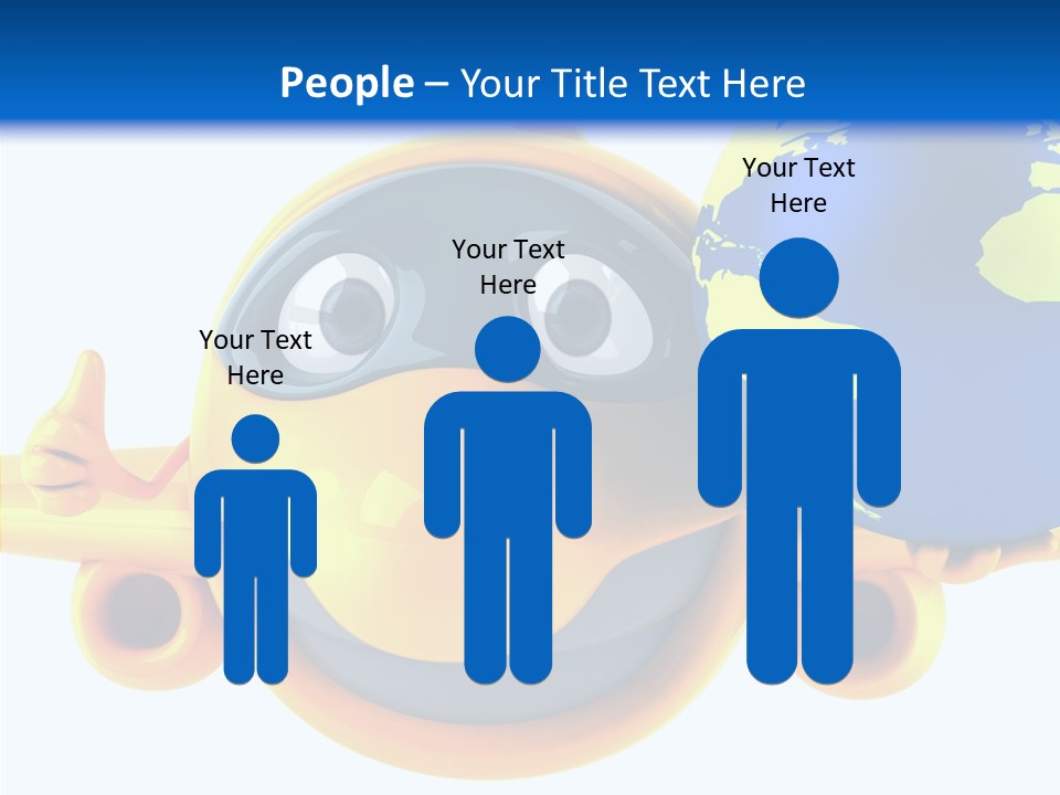 Wing Tourism Illustration PowerPoint Template