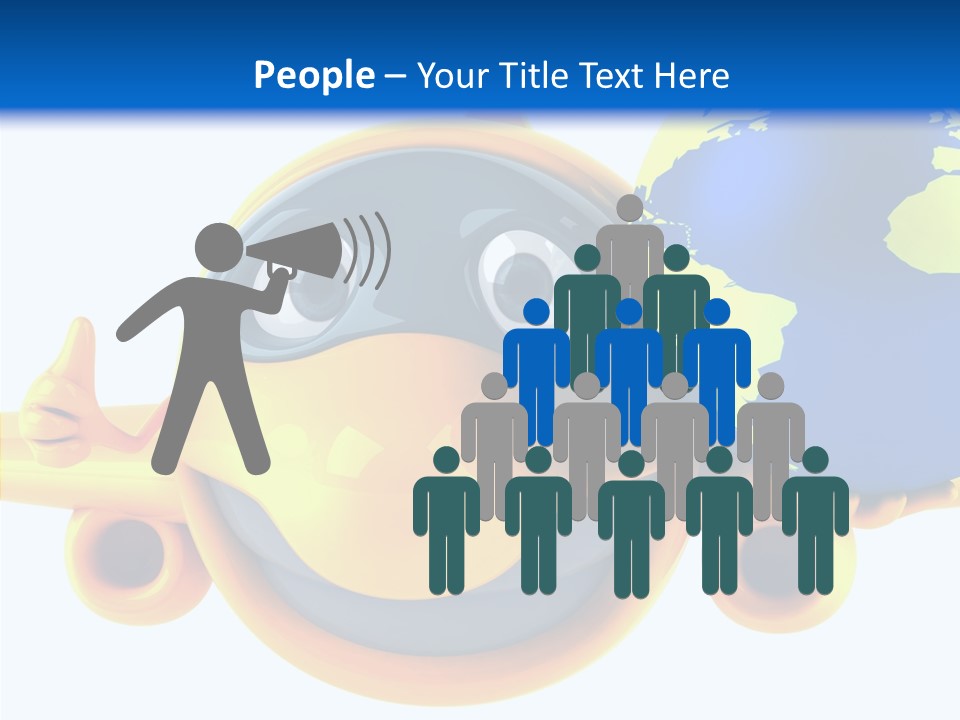 Wing Tourism Illustration PowerPoint Template