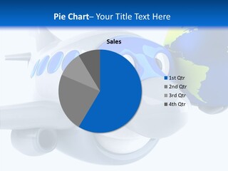 Take Off Plane Departure PowerPoint Template