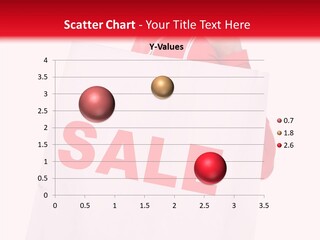 Close Up Blonde Shopping Bag PowerPoint Template