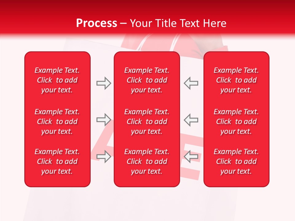 Close Up Blonde Shopping Bag PowerPoint Template