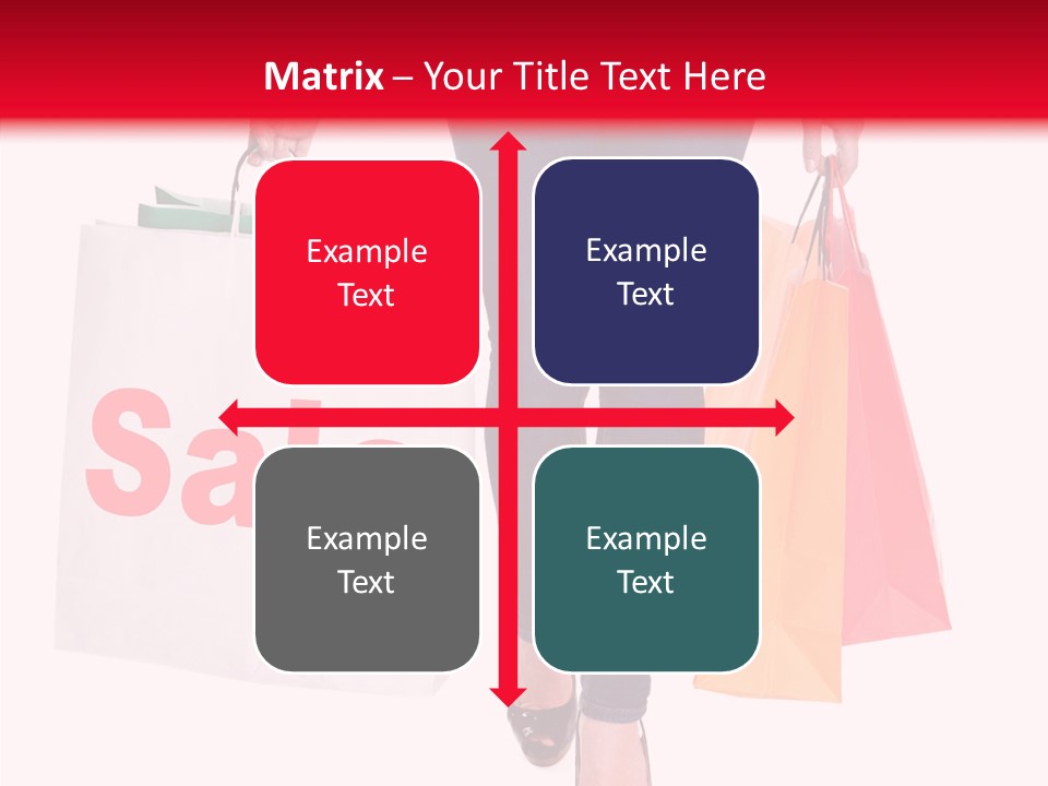 Modern Red Glamour PowerPoint Template