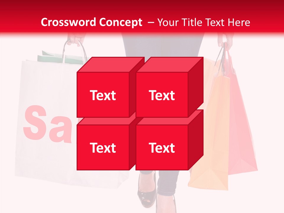 Modern Red Glamour PowerPoint Template