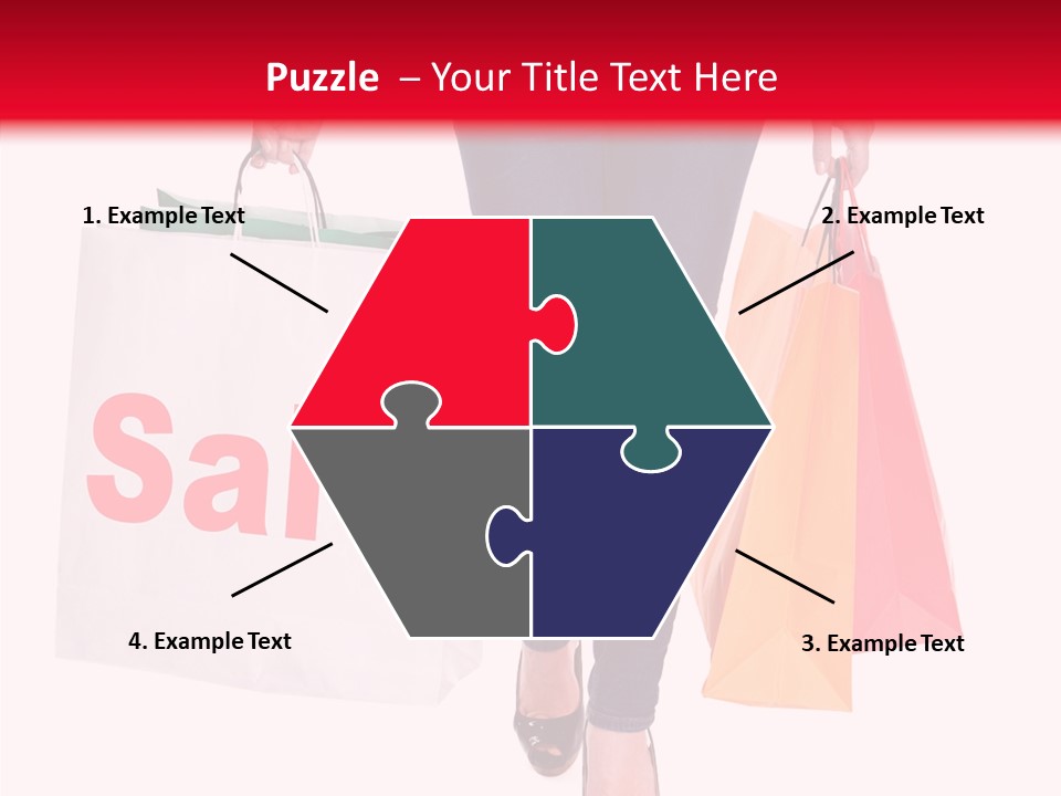 Modern Red Glamour PowerPoint Template